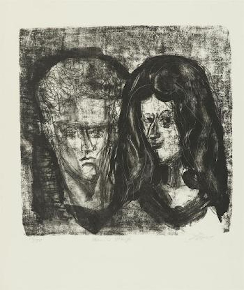 Mann und Mädchen by Otto Dix