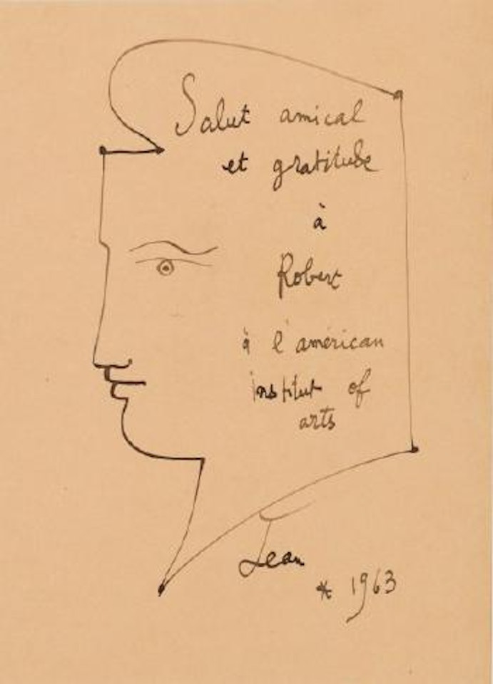 Profil by Jean Cocteau