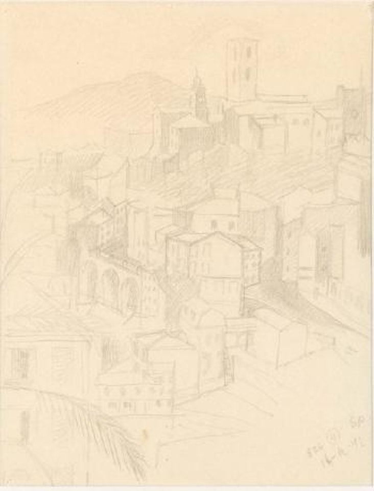 Paysage de Grasse by Sonia Delaunay