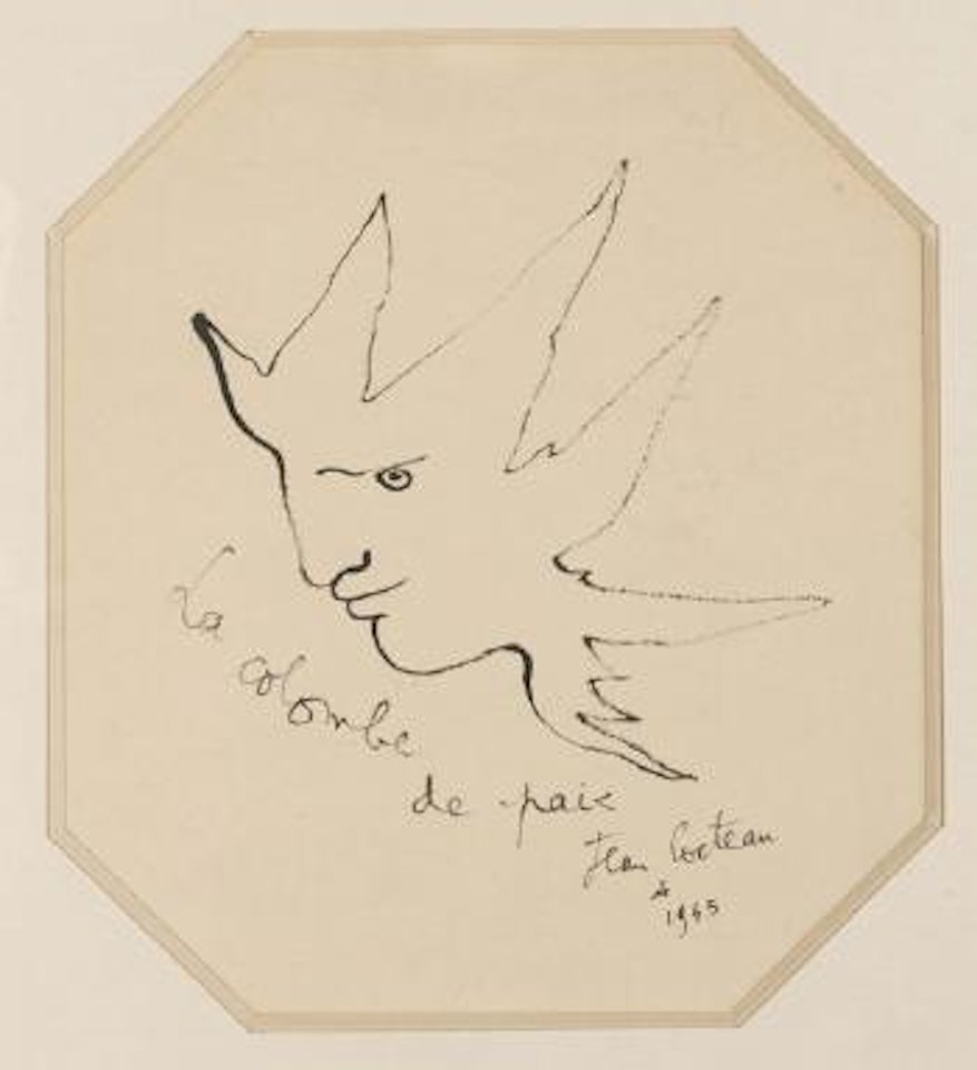 La colombe de paix by Jean Cocteau