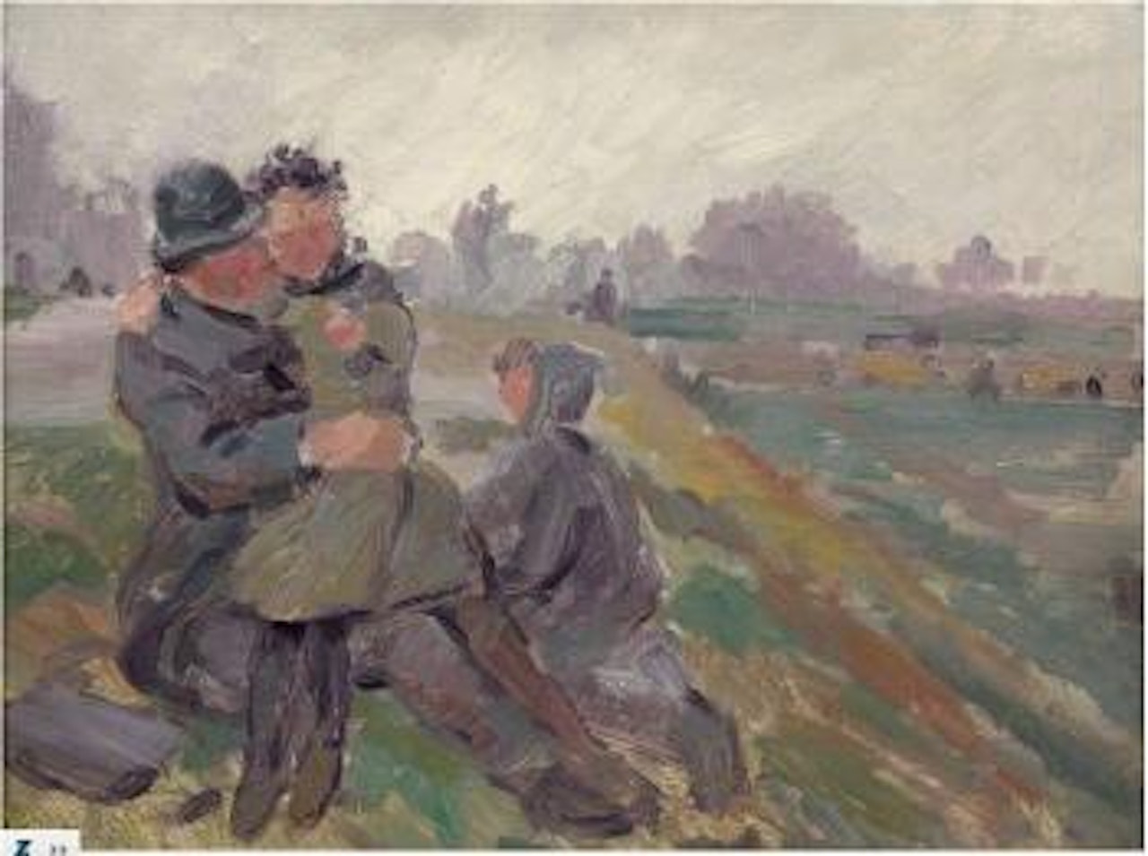 Un dimanche sur les fortifs by Jean Francois Raffaelli