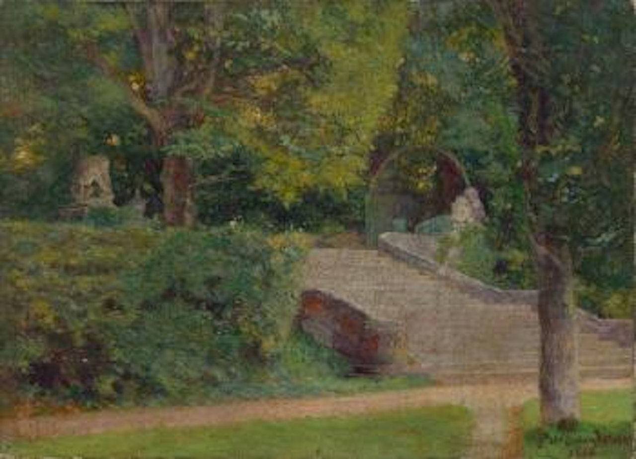 Le jardin by Ferdinand du Puigaudeau
