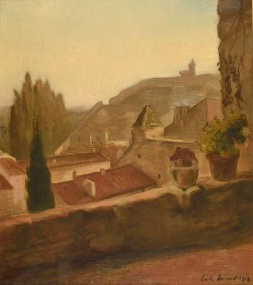 Village provençal by Emile Bernard