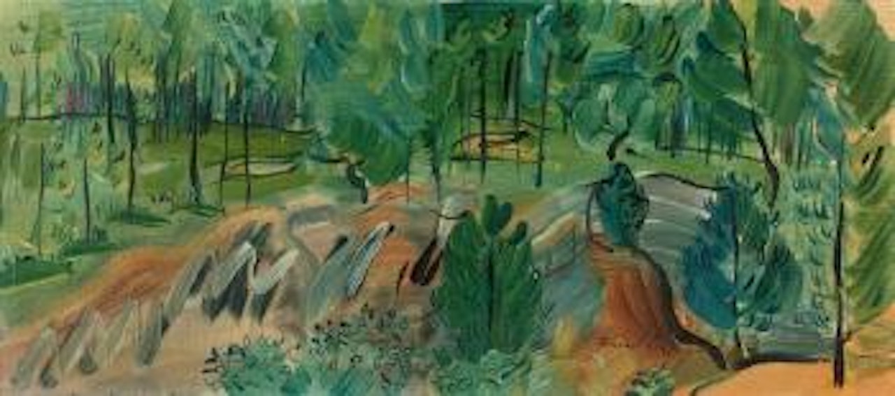 Sous-bois by Raoul Dufy