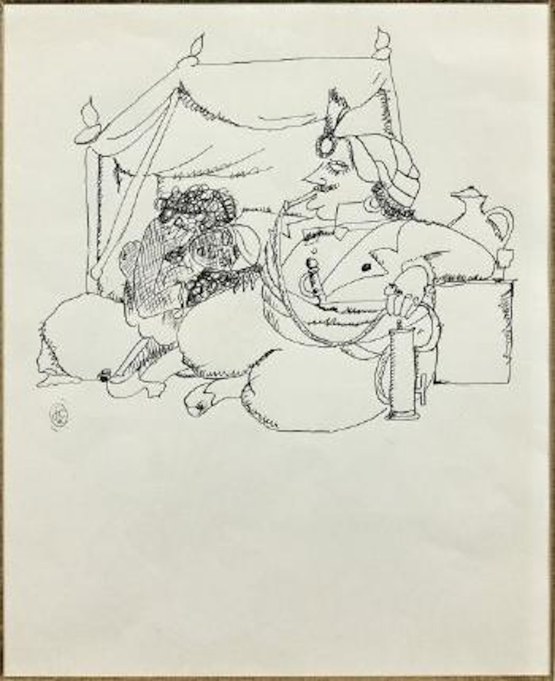 Le narguilé by Jean Cocteau