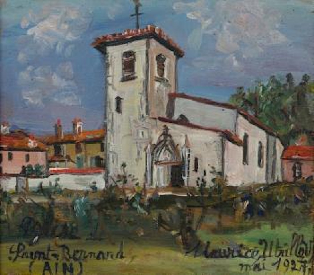 Église De Saint-Bernard by Maurice Utrillo