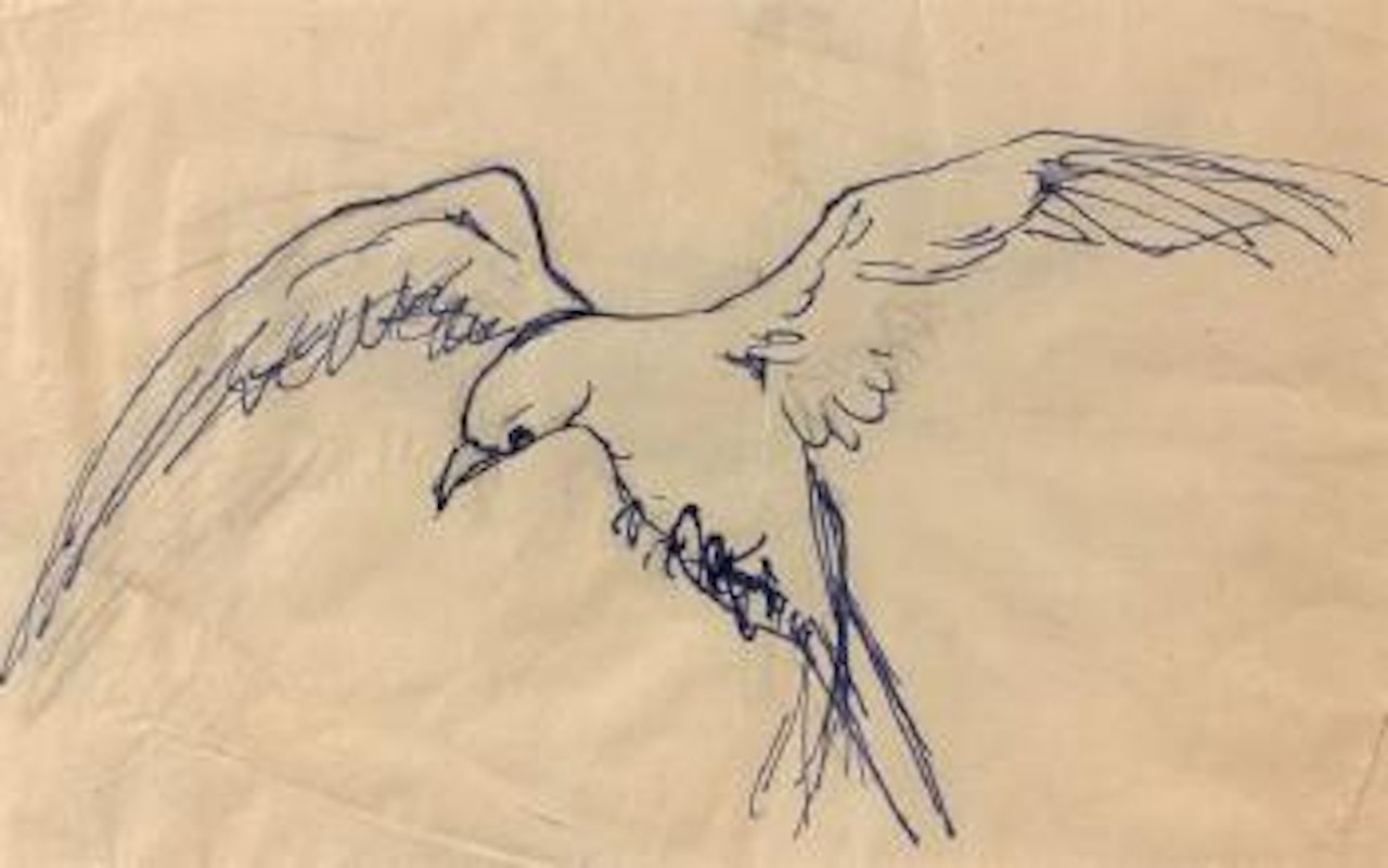Oiseau by Leonard Tsuguharu Foujita
