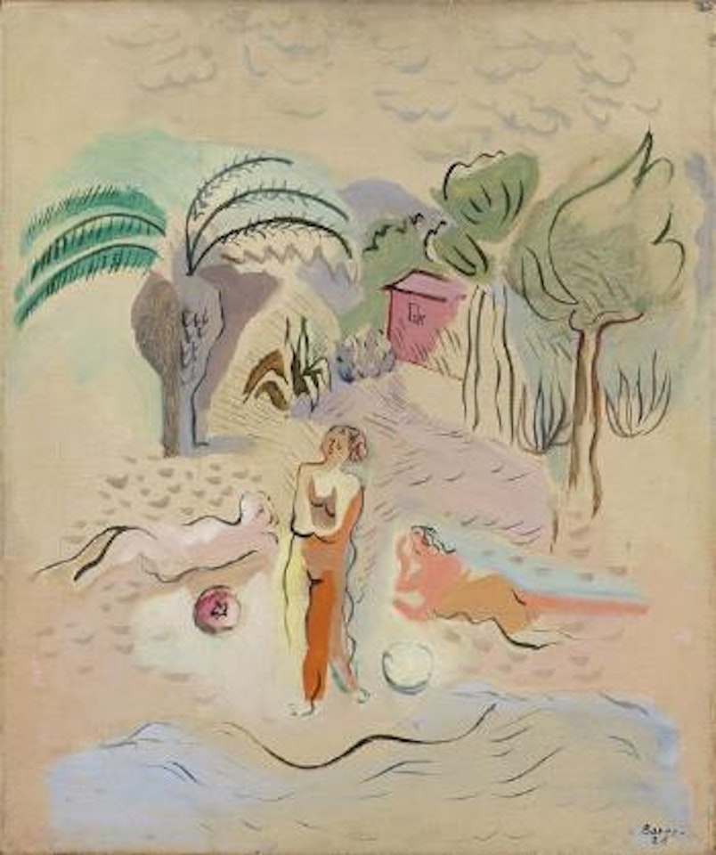 Baigneuses À Juan-Les-Pins by Francisco Bores