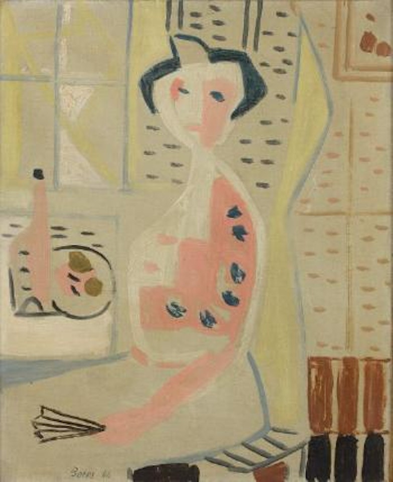 Femme assise by Francisco Bores