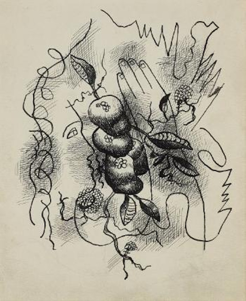 Composition au profil et à la main by Fernand Leger