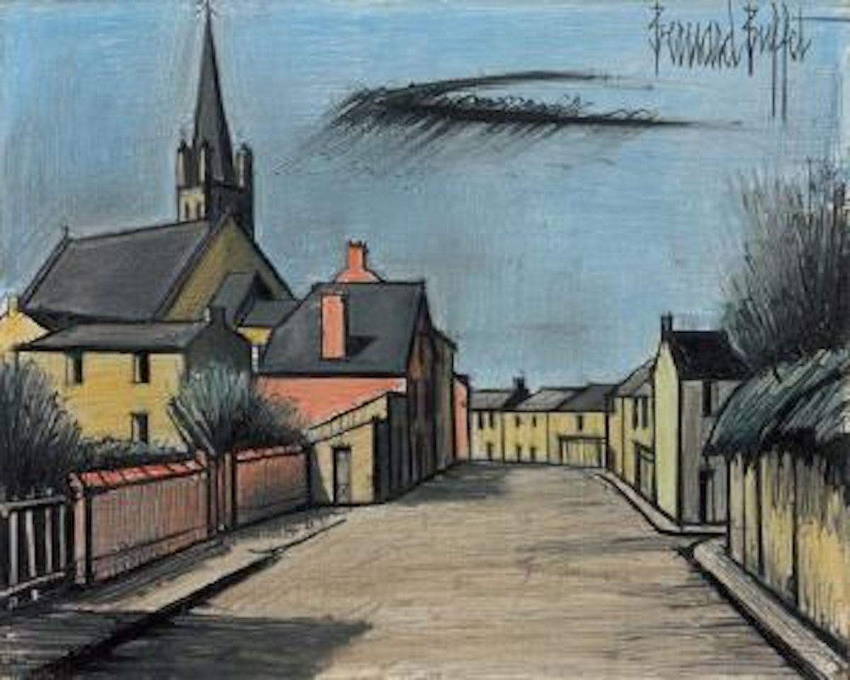 Le village by Bernard Buffet
