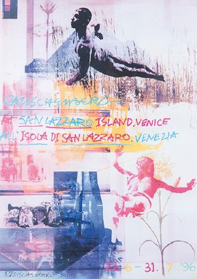 San Lázaro Island 1996 by Robert Rauschenberg