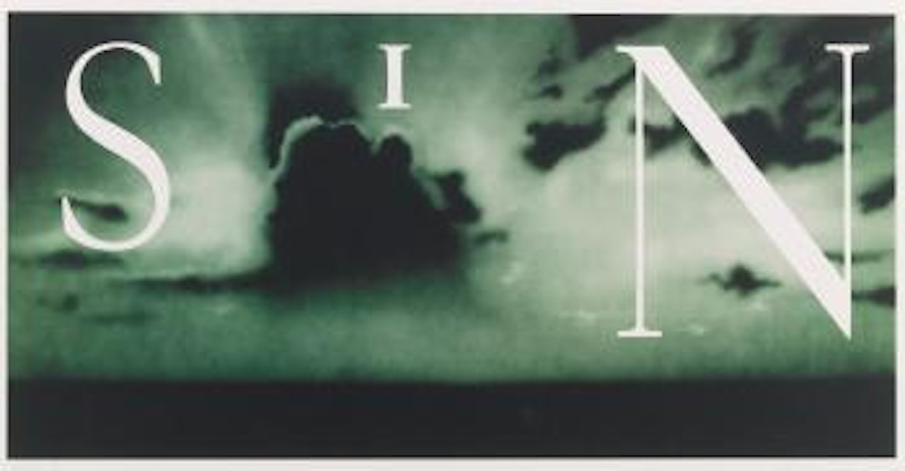 Sin-without by Ed Ruscha
