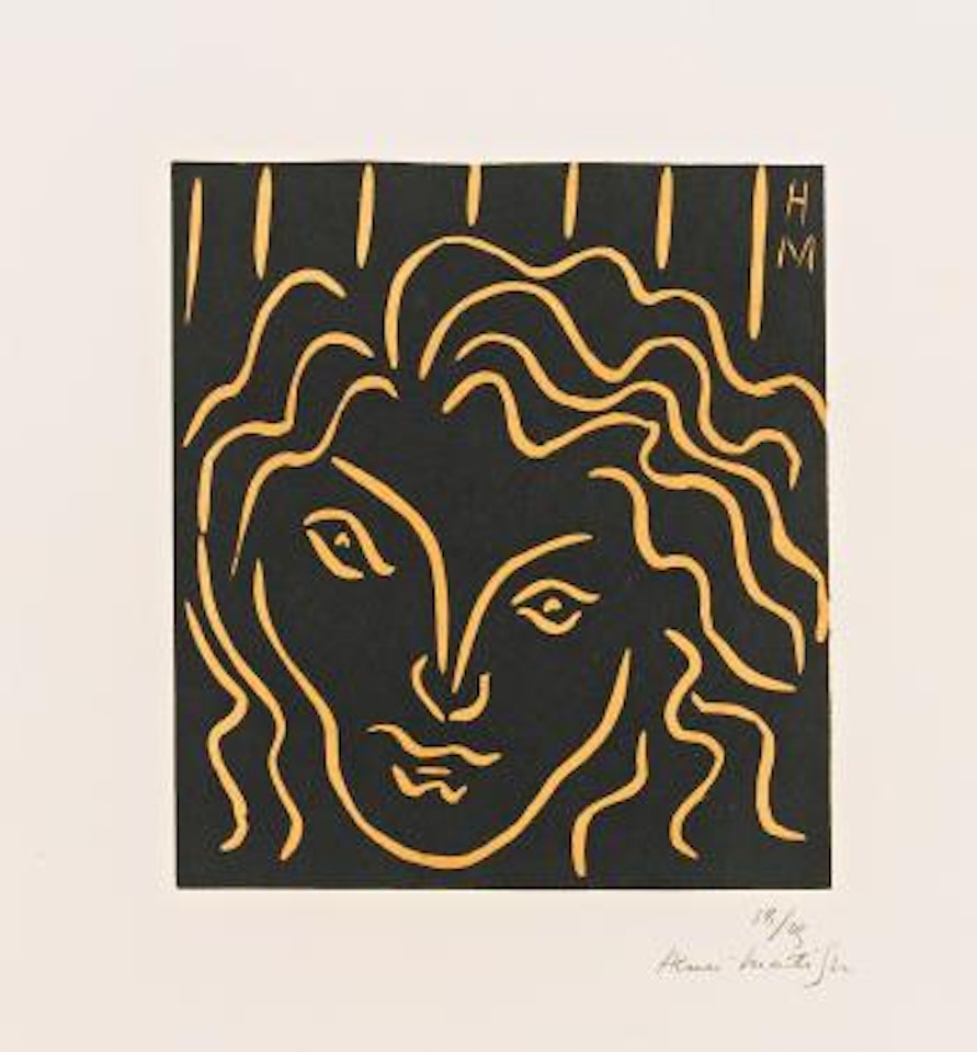 Tête de Femme en Mascaron (D 702) by Henri Matisse
