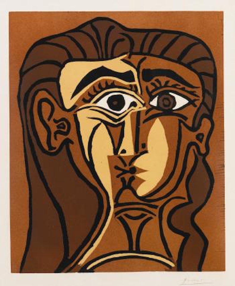 Tête de Femme (B 1063; Ba 1280) by Pablo Picasso