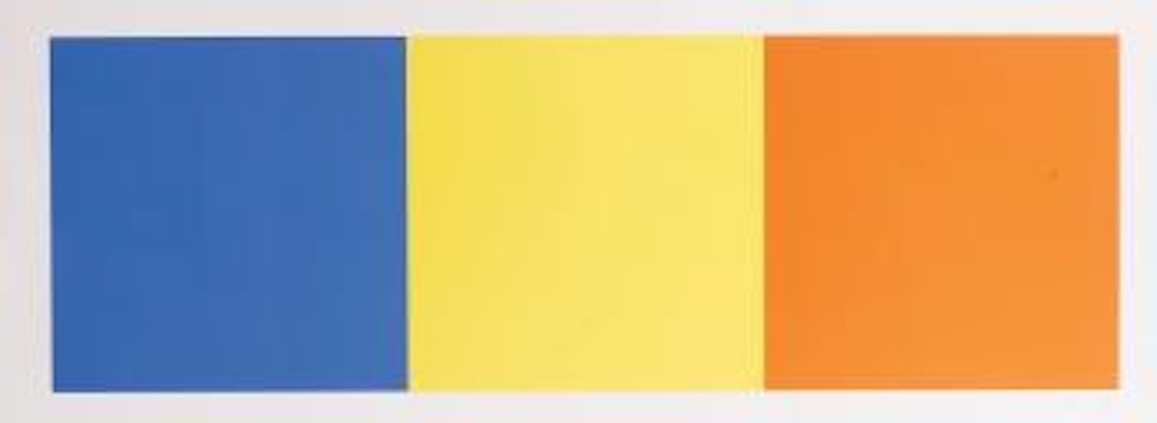 Blue Yellow and Red Squares (A73) by Ellsworth Kelly