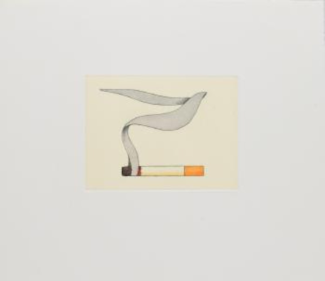 Smoking Cigarette #1 by Tom Wesselmann