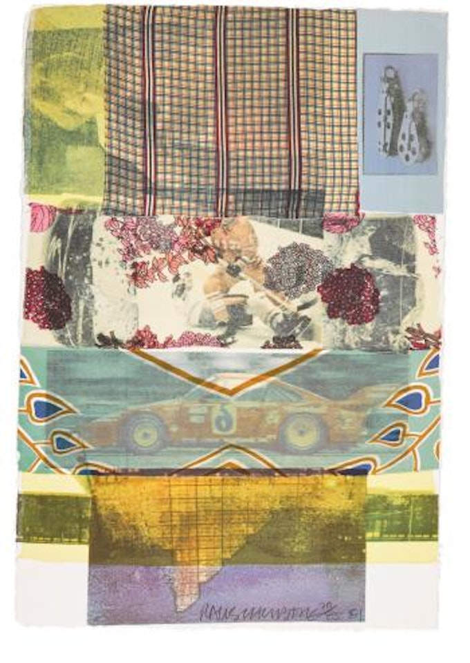 Seven Prints (from Arcanum) by Robert Rauschenberg