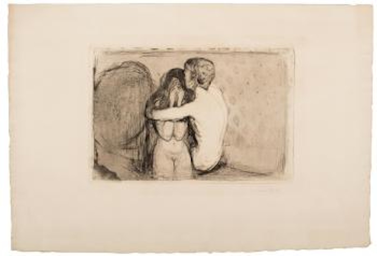 Consolation by Edvard Munch