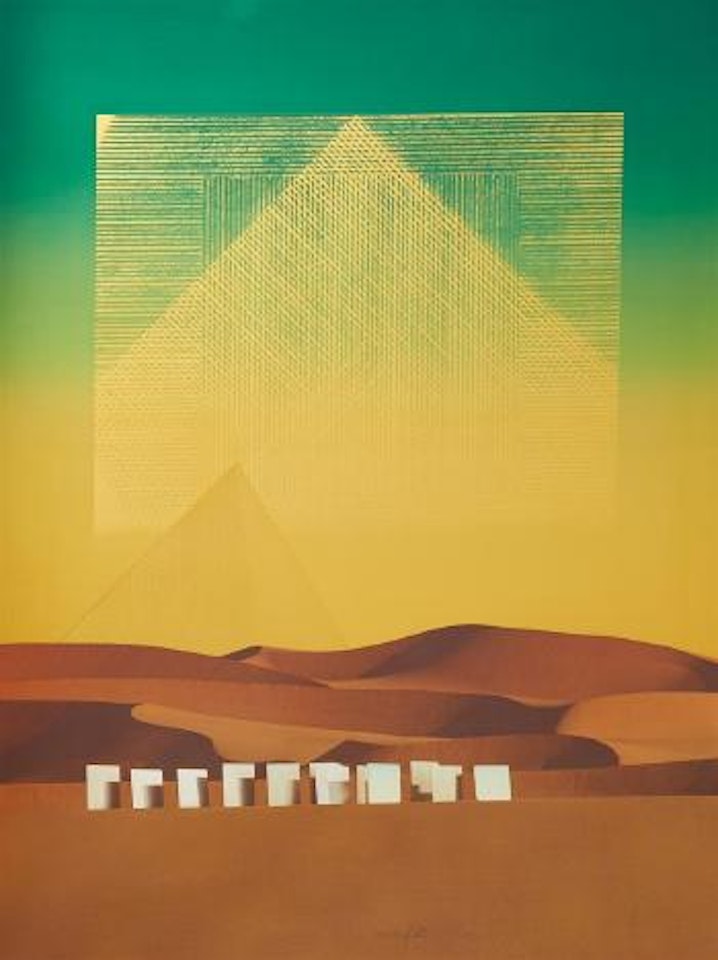 Fata Morgana (Spiegel-Pyramide) by Heinz Mack