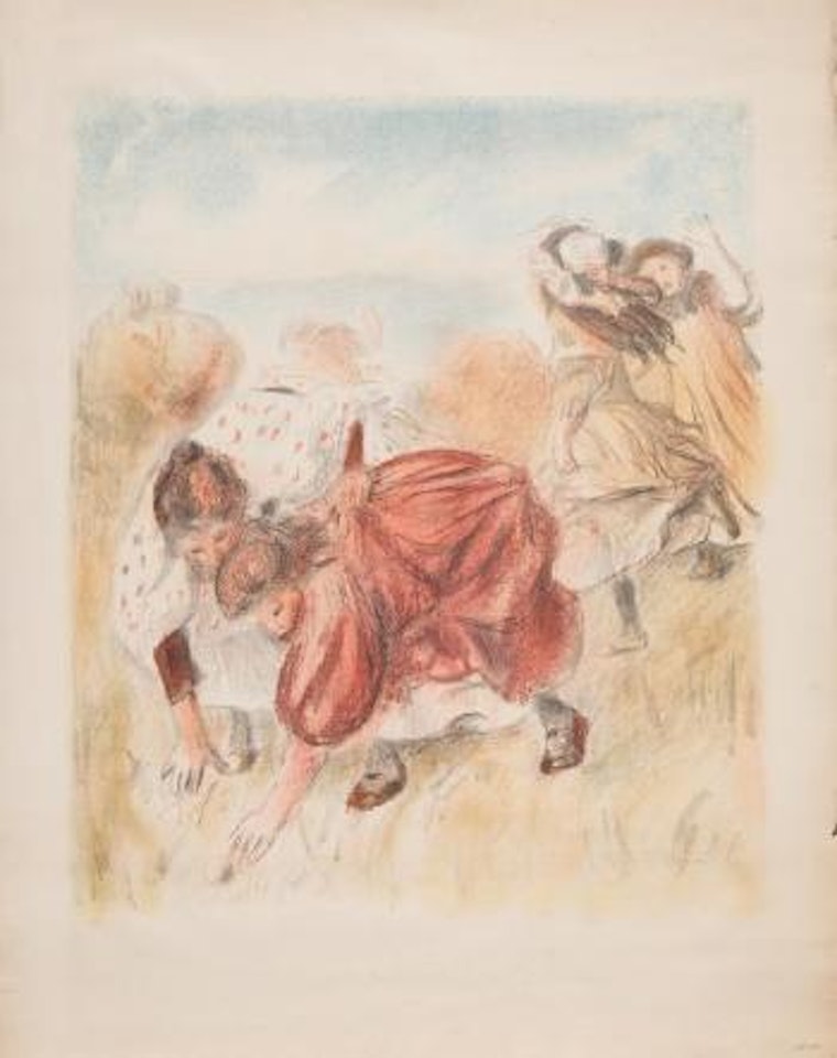 Enfants jouant à la balle by Pierre-Auguste Renoir