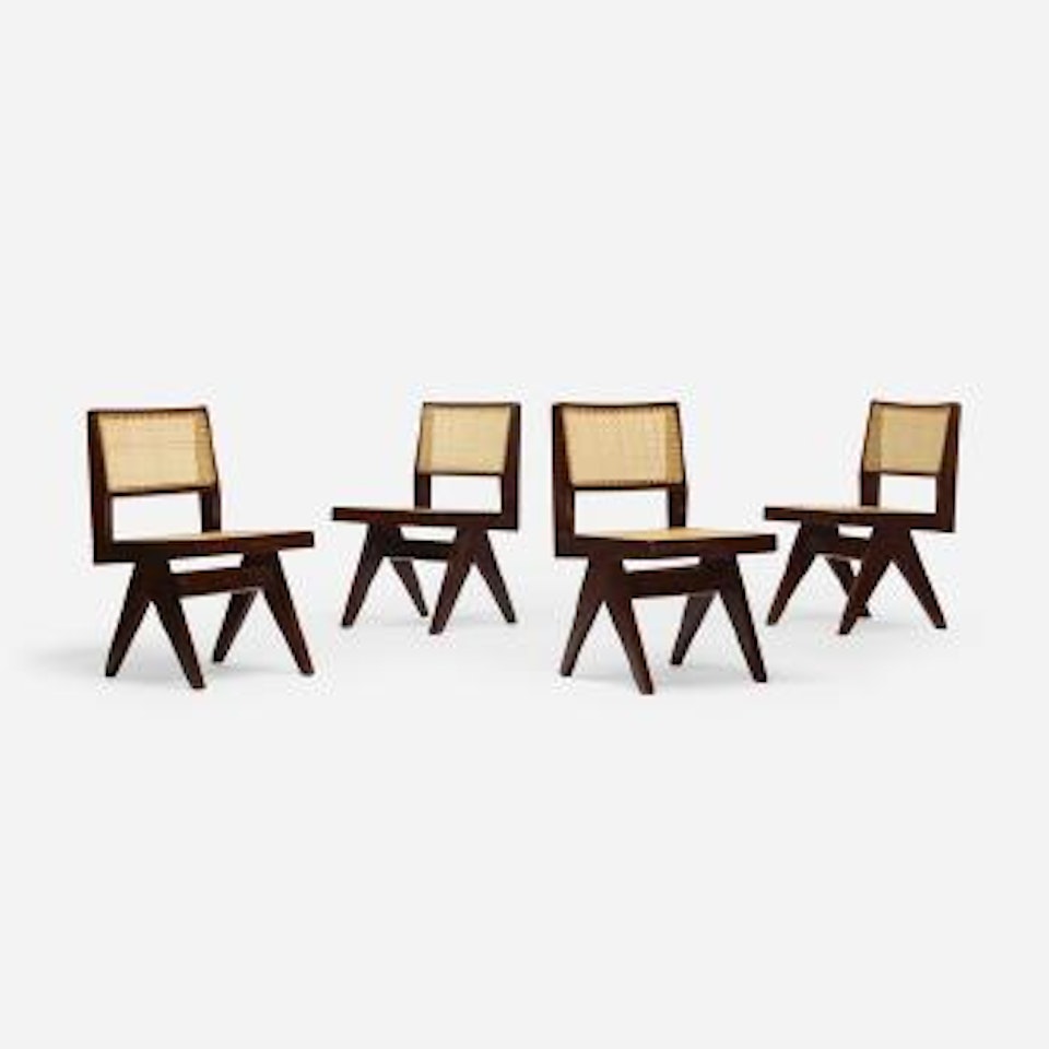 Chairs from Chandigarh by Pierre Jeanneret