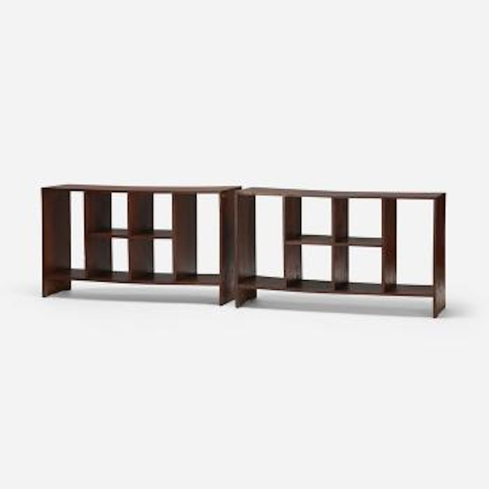 File racks from the Administrative Buildings, Chandigarh by Pierre Jeanneret