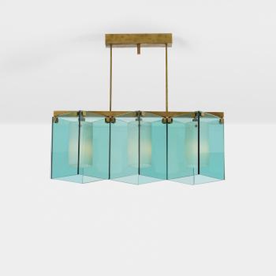 Chandelier, model 2128 by Max Ingrand