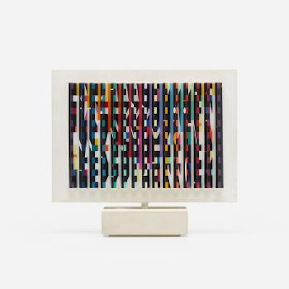 Spinning polymorph by Yaacov Agam