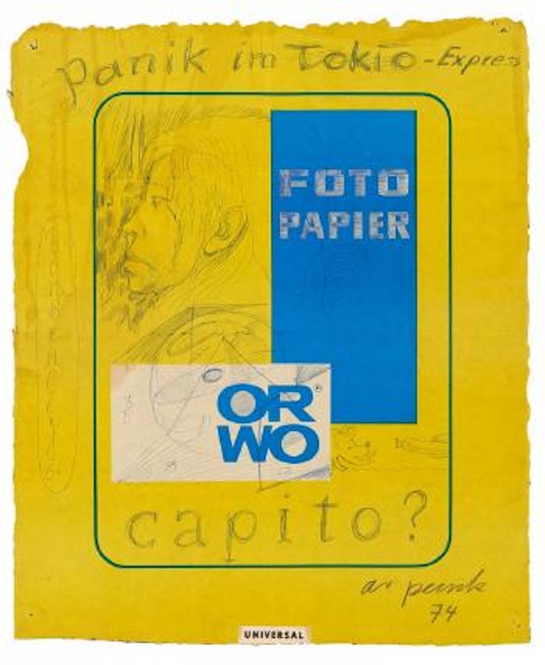 Panik im Tokio-Express by A.R. Penck