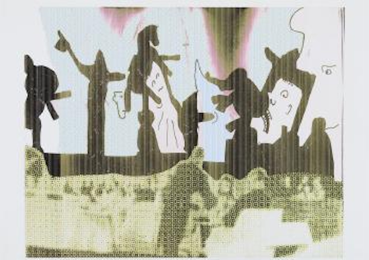 Ohne Titel (für Deutschlandradio Kultur Deutschlandfunk) by Sigmar Polke