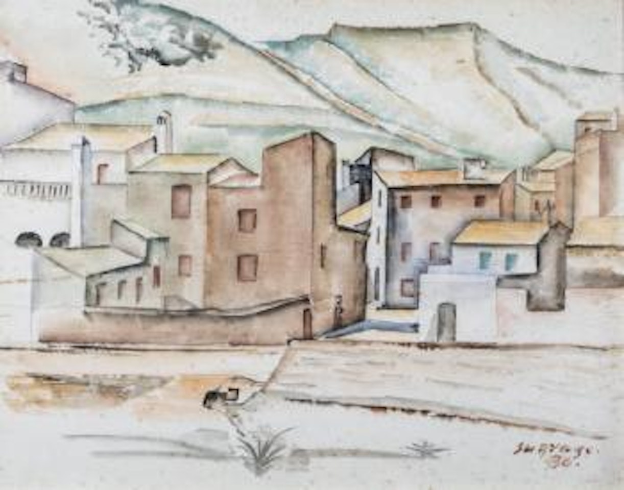 Vue de Tossa de Mar by Leopold Survage