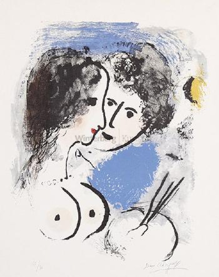 Le Peintre à La Palette by Marc Chagall