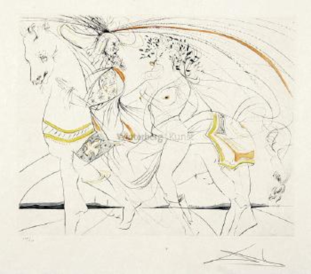 Diane de Poitiers by Salvador Dali