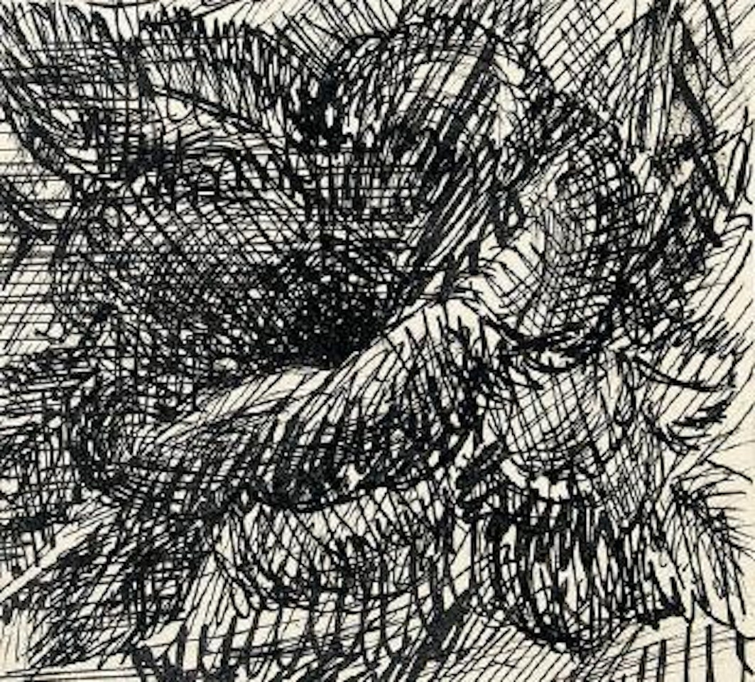 Schwarze Blüte by Hannah Höch