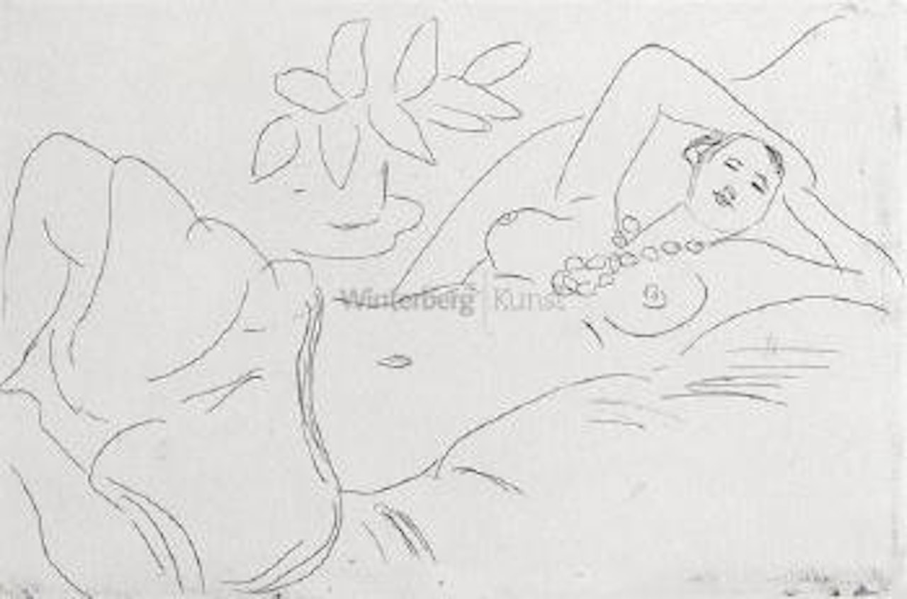 Odalisque Couchée by Henri Matisse