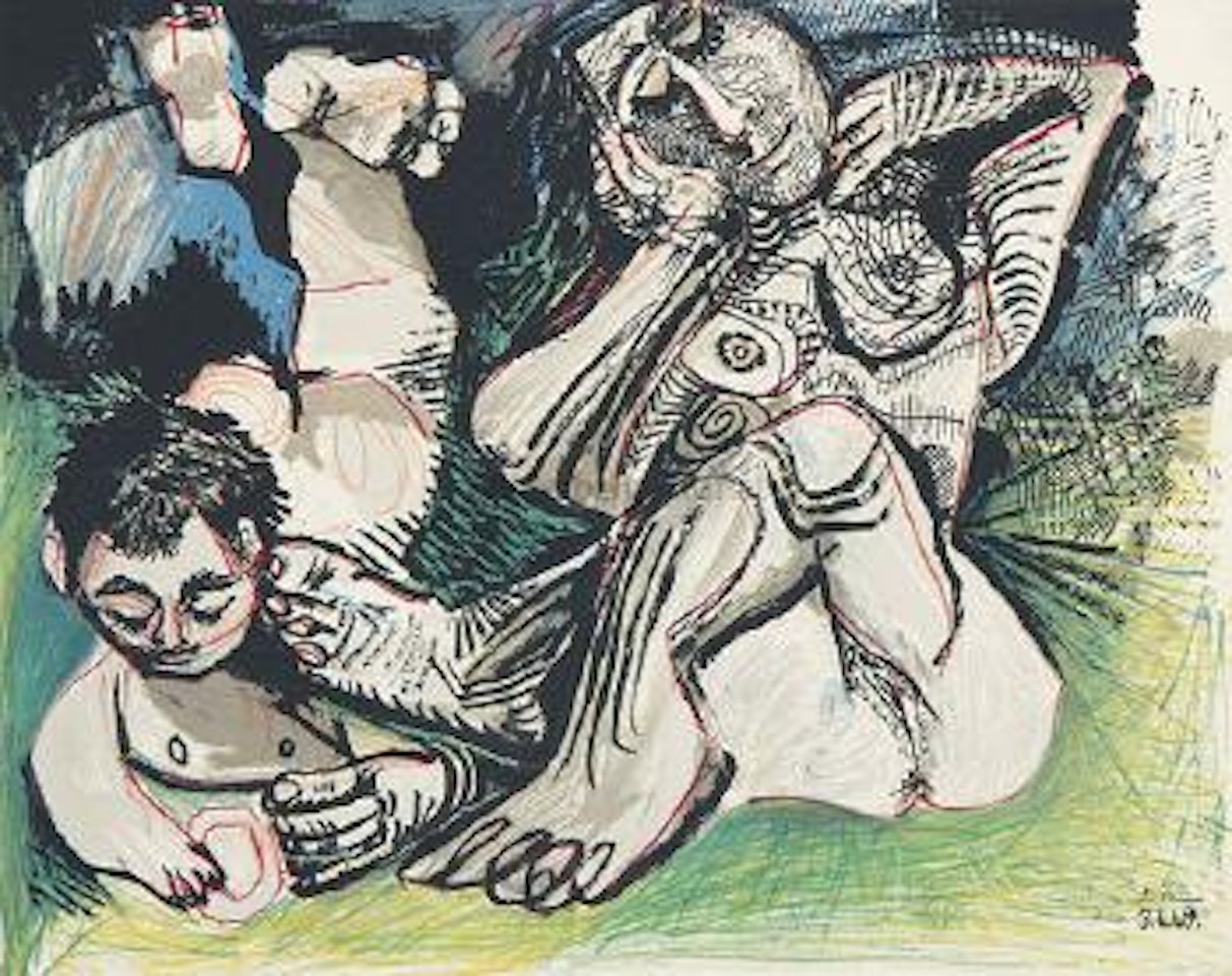 Déjeuner Sur l’herbe by Pablo Picasso