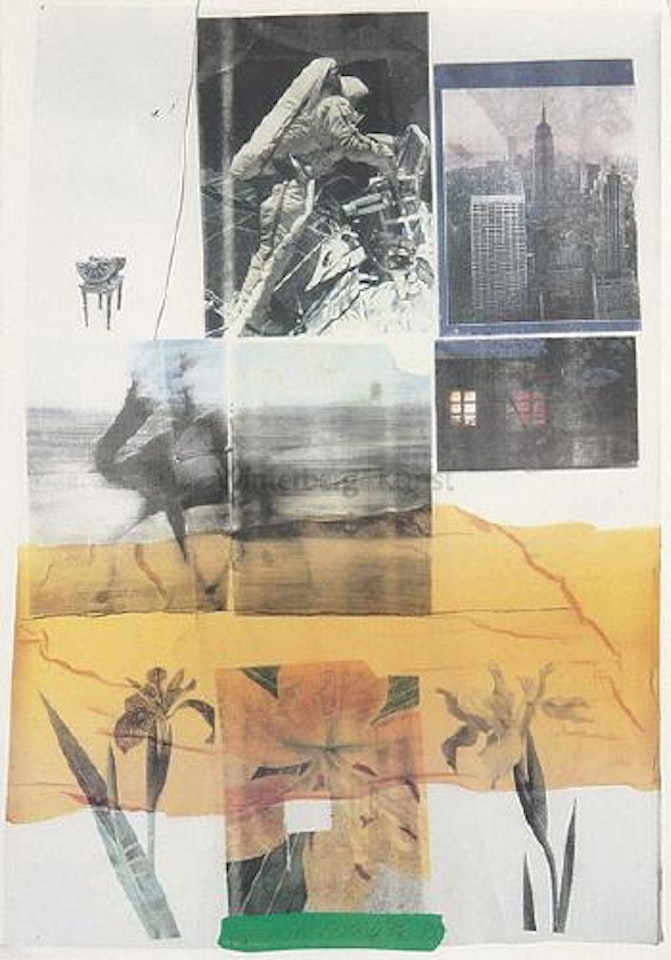 L'autre Monde by Robert Rauschenberg