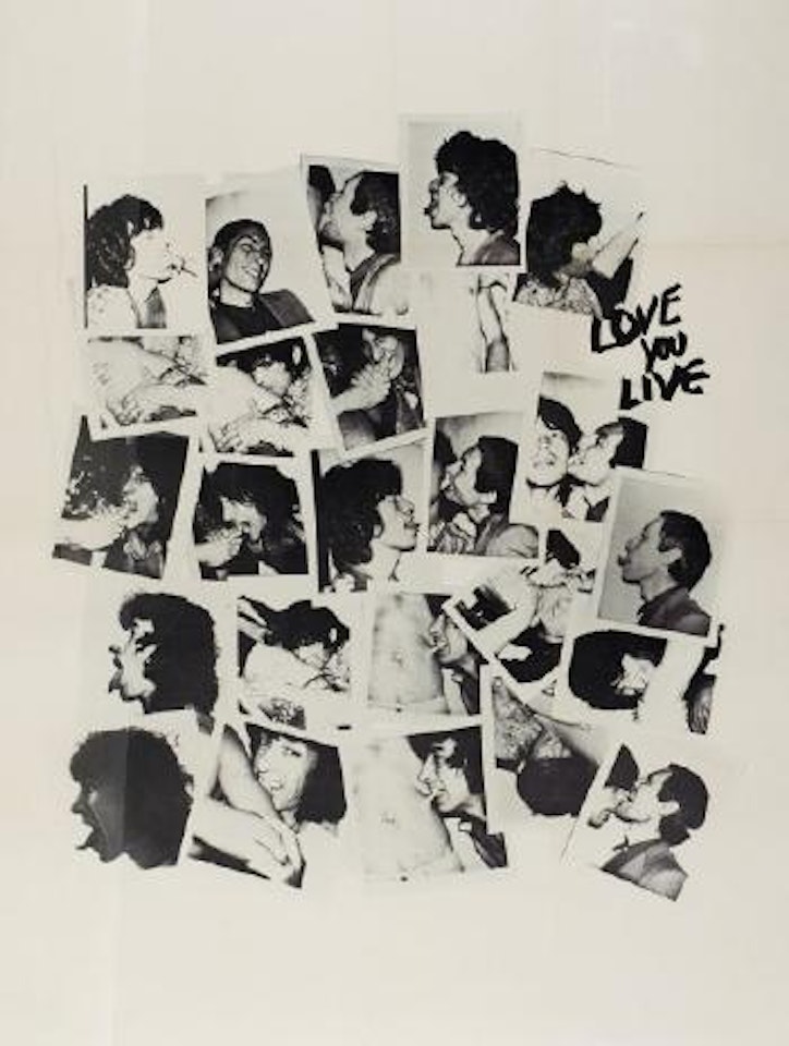 Love you live by Andy Warhol