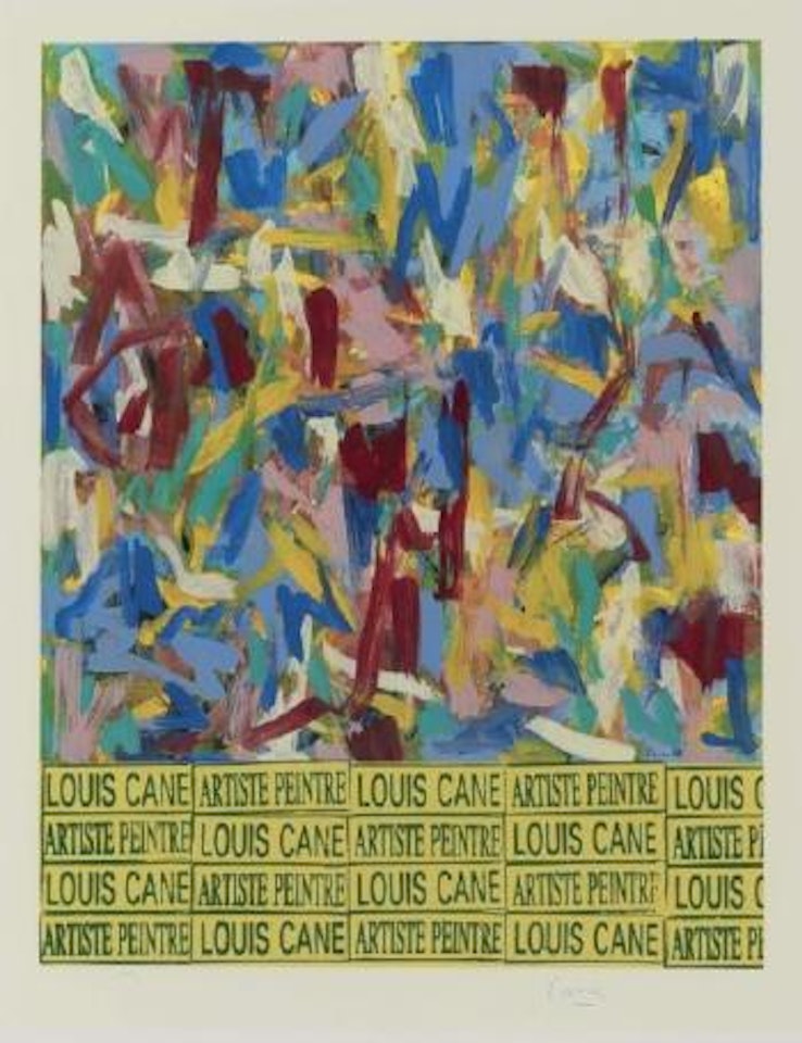 Peinture by Louis Cane