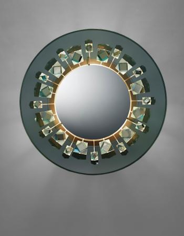 Important illuminated mirror, model no. 2044 by Max Ingrand