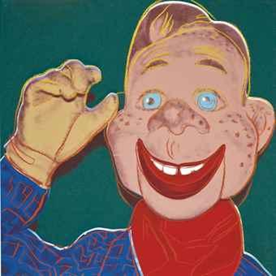 Howdy Doody, from Myths by Andy Warhol