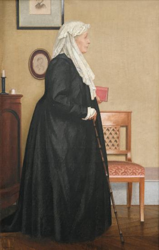Portrait De La Grand Mère De L'artiste by Bernard Boutet de Monvel