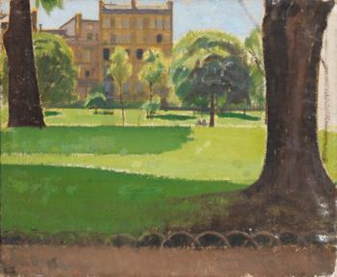 L'avenue Du Bois, Paris (Actuelle Avenue Foch) by Bernard Boutet de Monvel