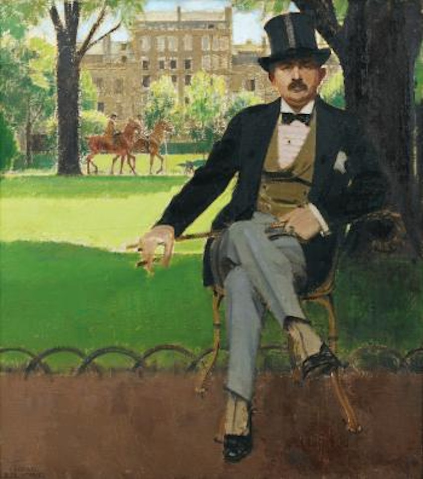Portrait De Georges Menier, Avenue Du Bois by Bernard Boutet de Monvel