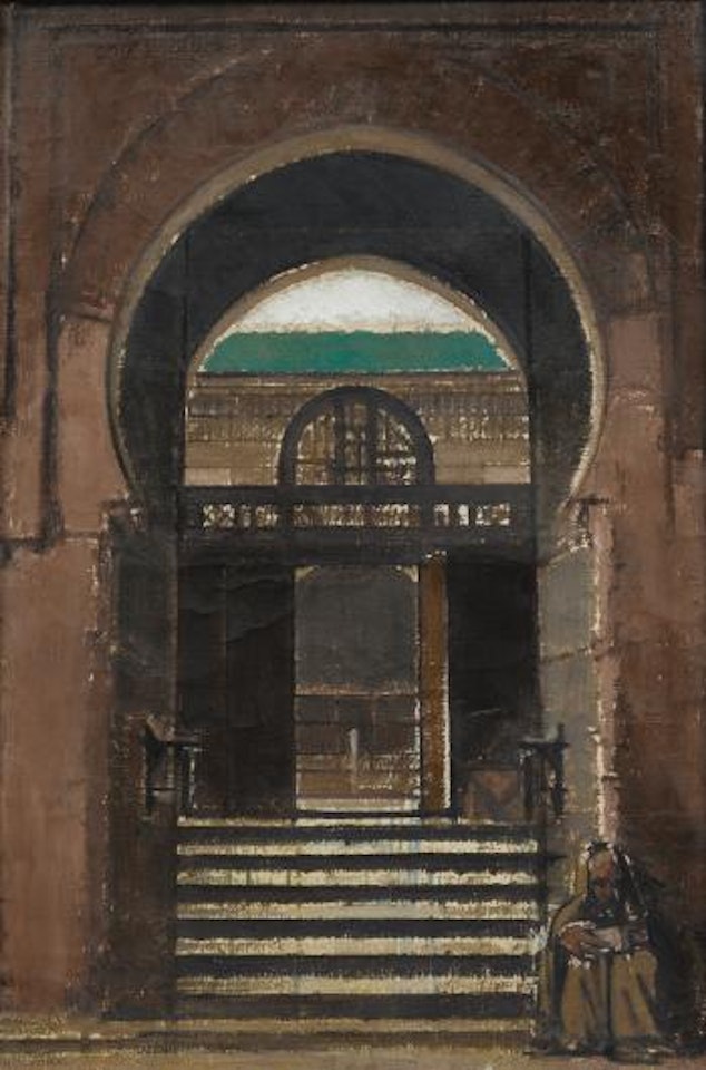 La Porte De Bouanania, Fez by Bernard Boutet de Monvel