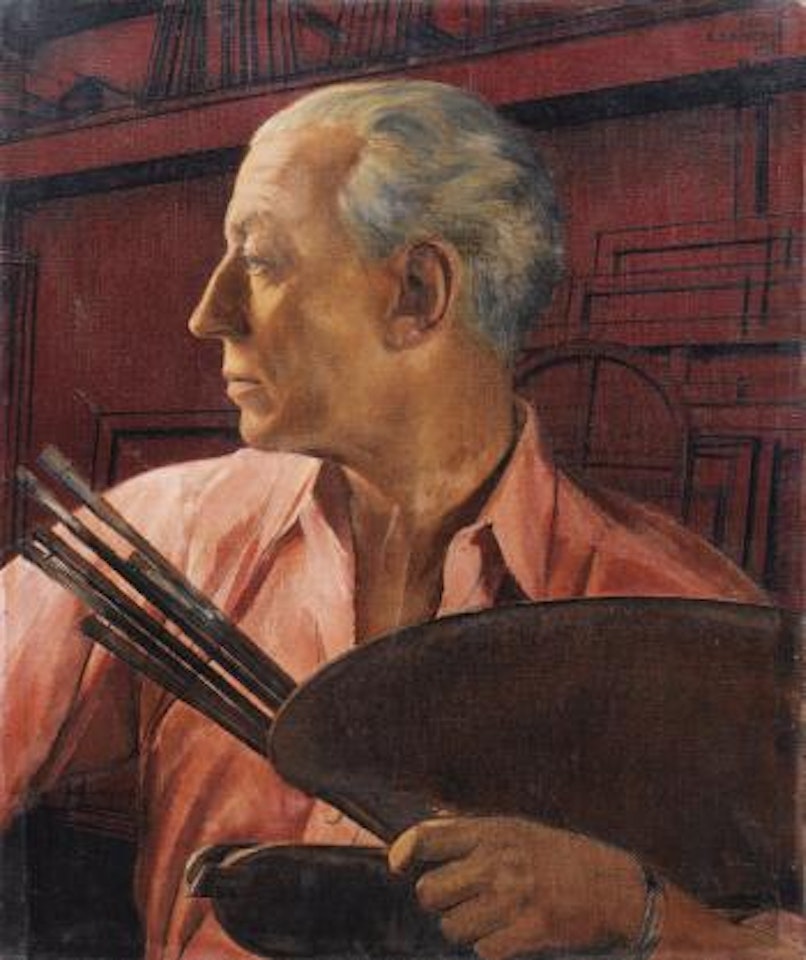 Autoportrait À La Palette by Bernard Boutet de Monvel