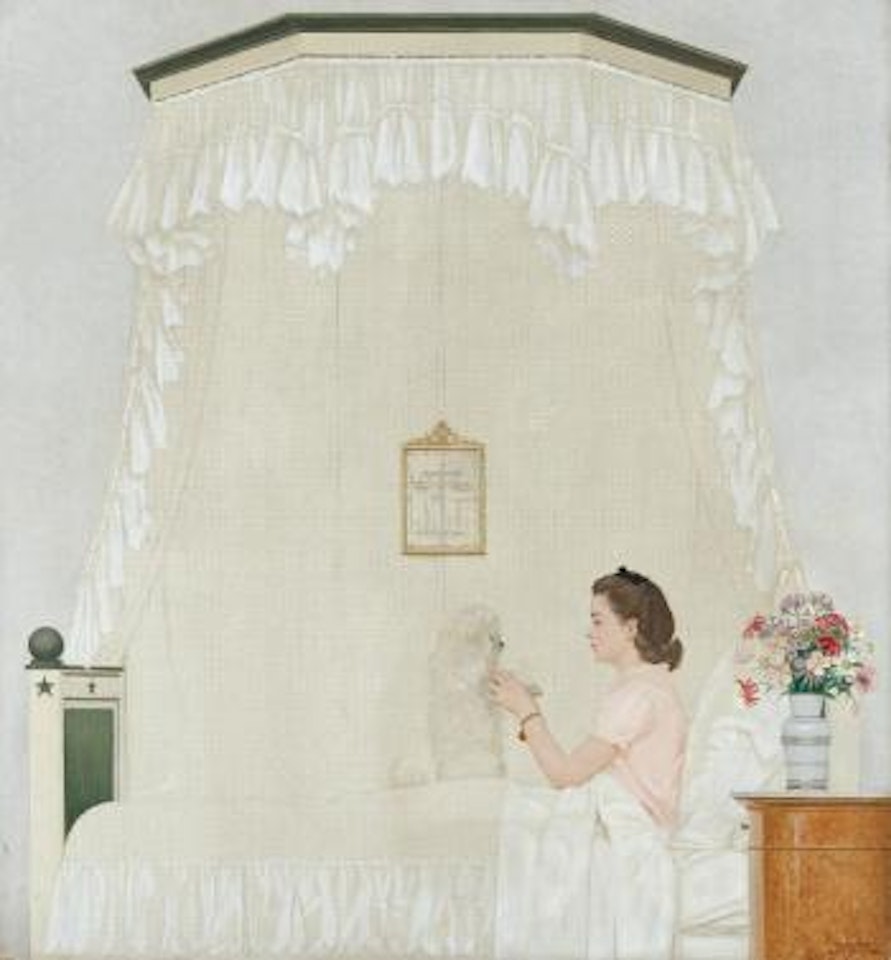 Sylvie Et Champagne by Bernard Boutet de Monvel