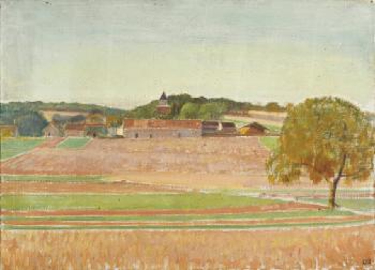 Le Village De Treuzy Près De Nemours by Bernard Boutet de Monvel