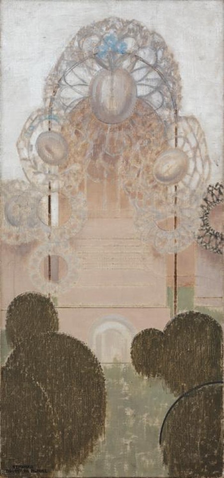 Le Cimetière, Étude by Bernard Boutet de Monvel